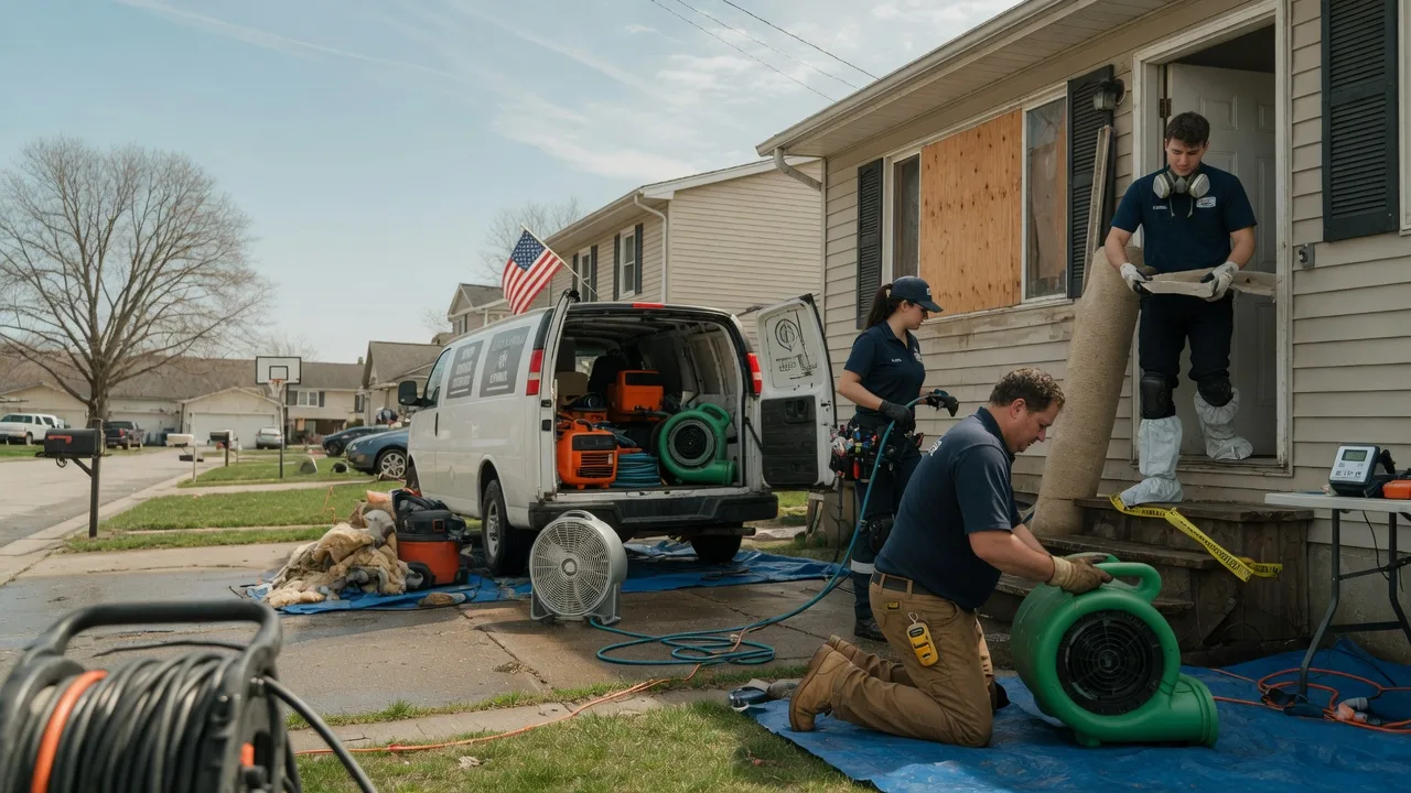 Water Damage Restoration in Winslow, IL near me